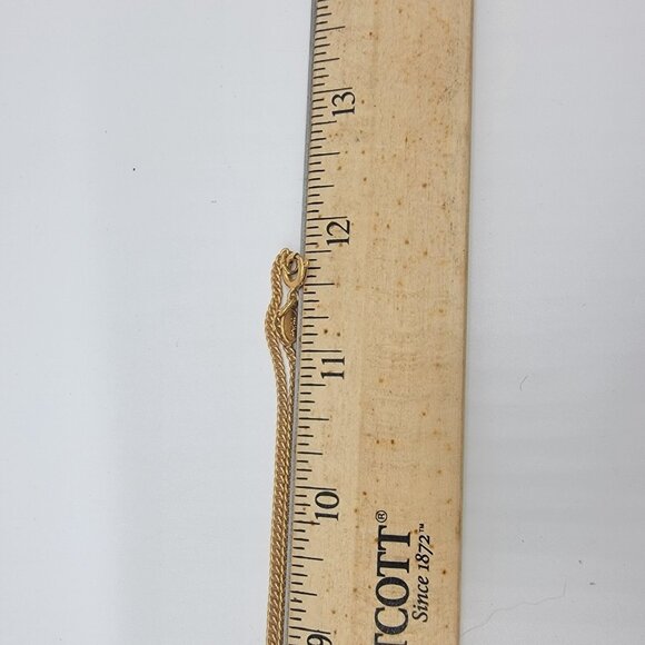 AVON Gold Tone Necklace with Black‎ Tubular Beads & Golden Balls - Picture 5 of 5